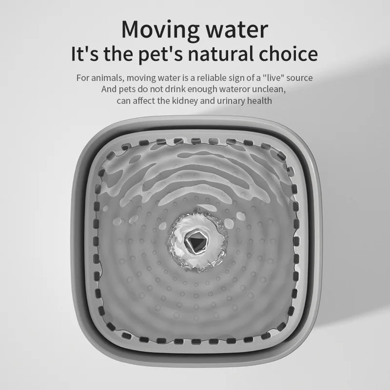 3L Pet Water Fountain with Filter & USB Pump