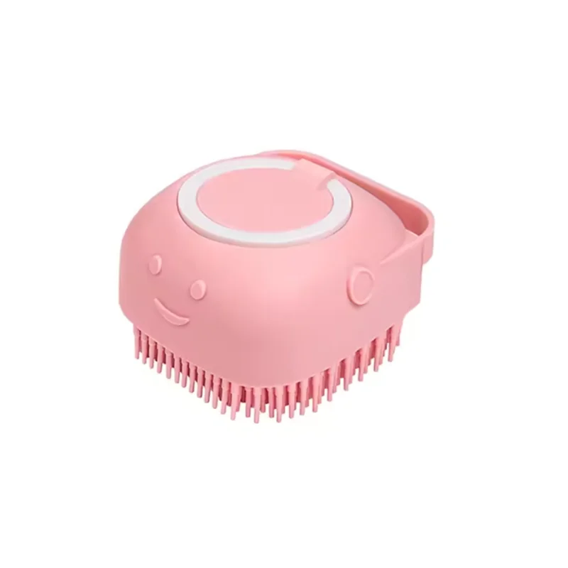 Pet Bath Massage Brush Silicone Grooming Tool