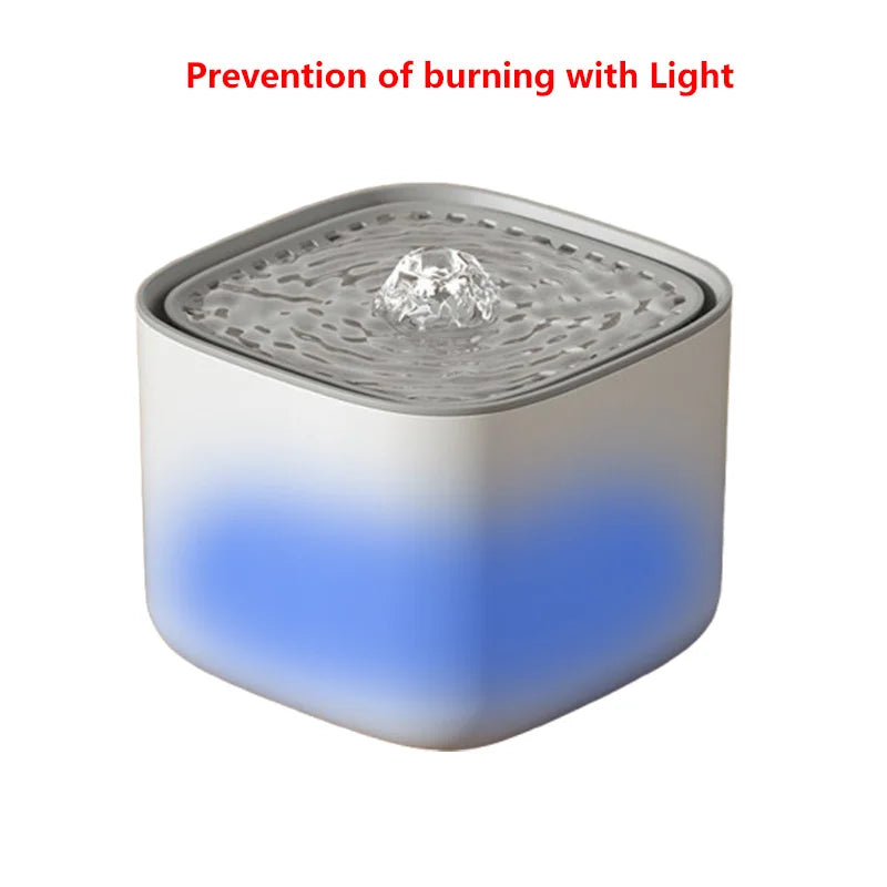 3L Pet Water Fountain with Filter & USB Pump