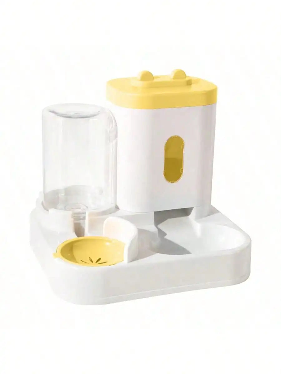 Automatic Gravity Cat Feeder & Water Dispenser