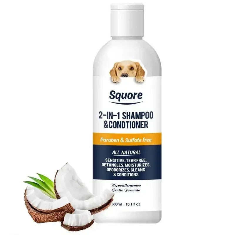 2-in-1 Puppy Shampoo & Conditioner for Sensitive Skin