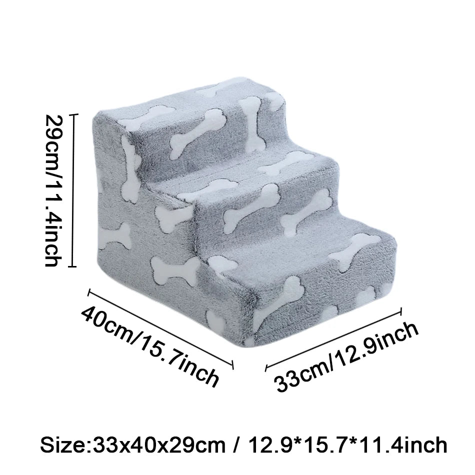 3–4 Step Dog & Cat Ramp Stairs