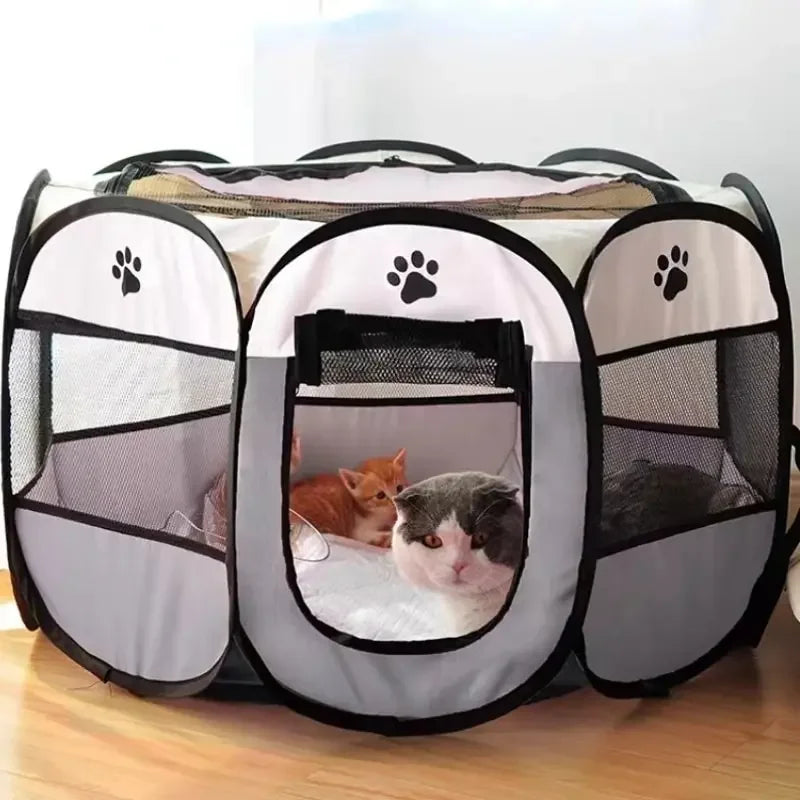 Foldable Portable Pet Tent Playpen Kennel