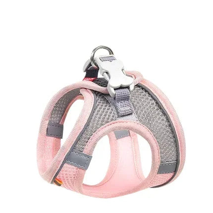 Breathable Dog & Cat Harness Vest with Chest Rope