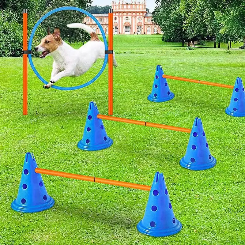 Dog Agility Jumping Bar Training Set