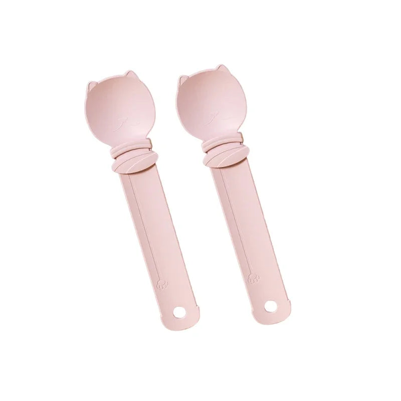 Cat Treat Squeeze Spoon Feeder Set (2 Pcs)