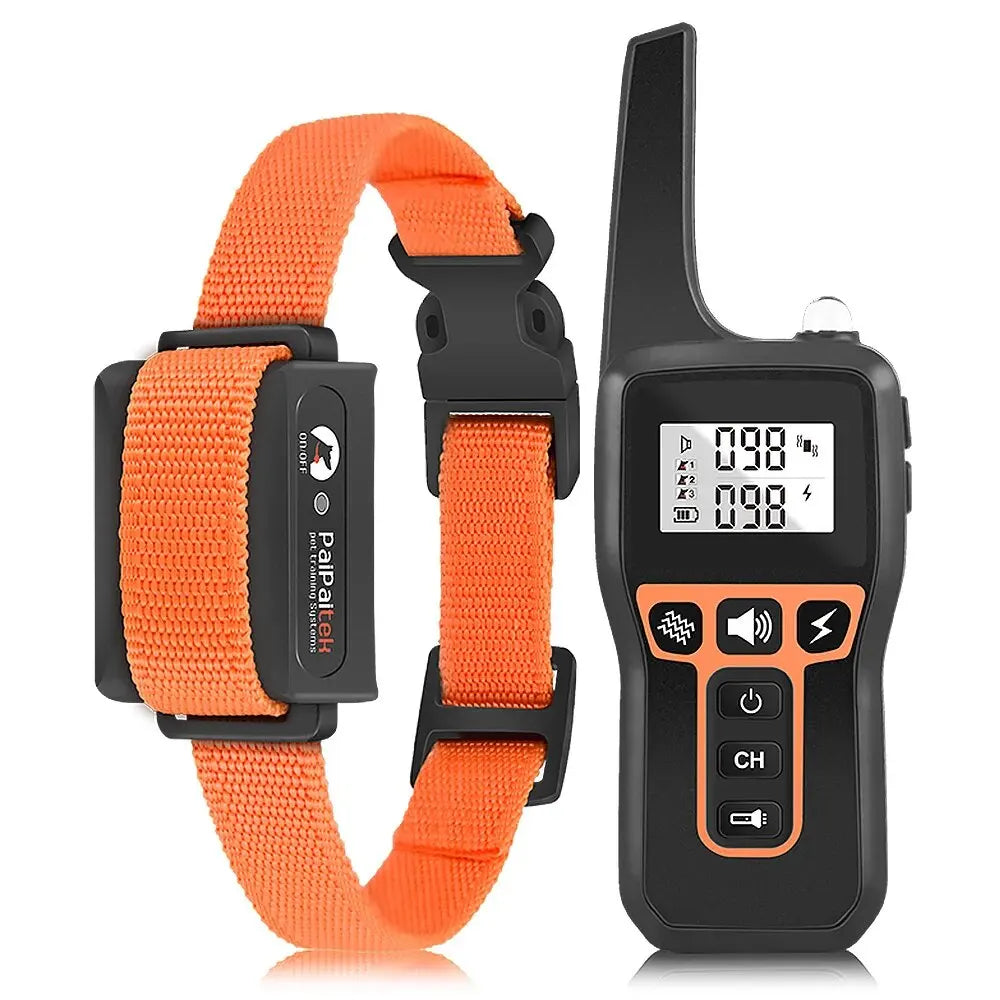 Remote Dog Training Collar with Bark Control