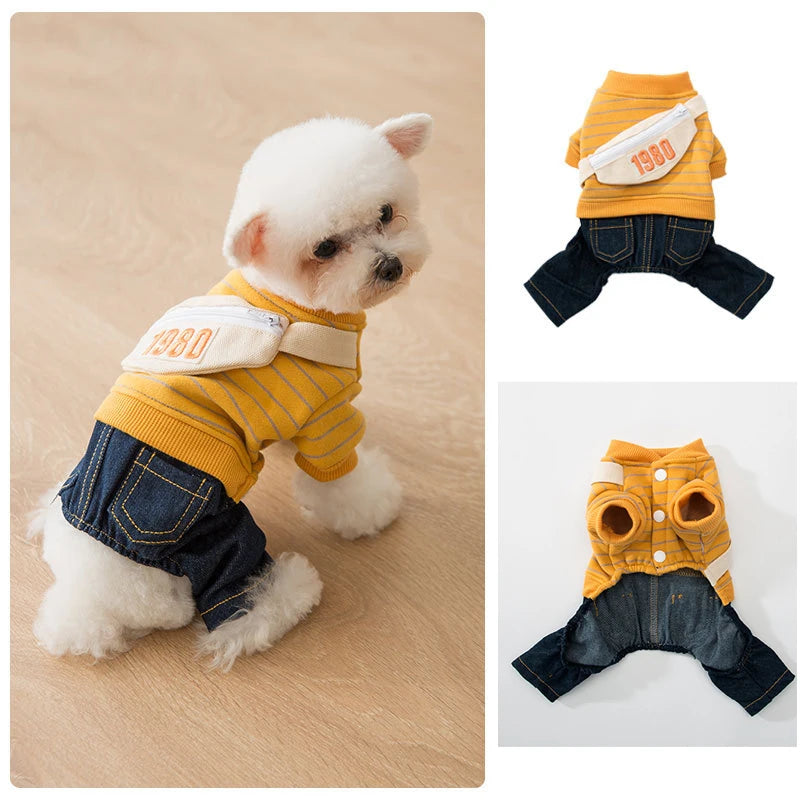 Soft Winter Dog Clothes for Small & Medium Pets