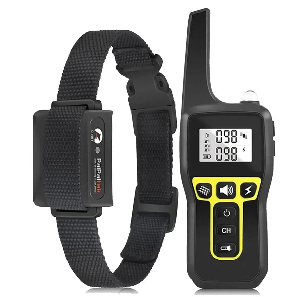 Remote Dog Training Collar with Bark Control