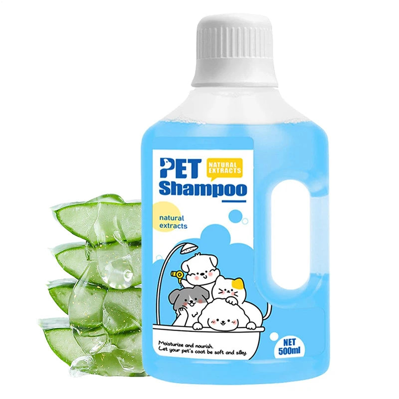 500ml Pet Bath Shampoo for Dogs & Cats