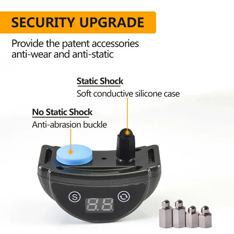 Automatic Bark Control Shock Collar with LED Display