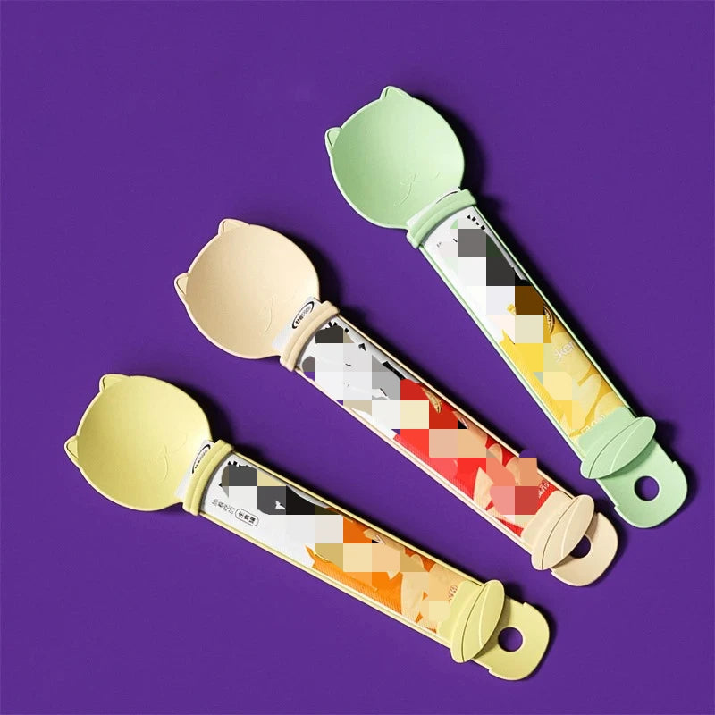 Cat Treat Squeeze Spoon Feeder Set (2 Pcs)