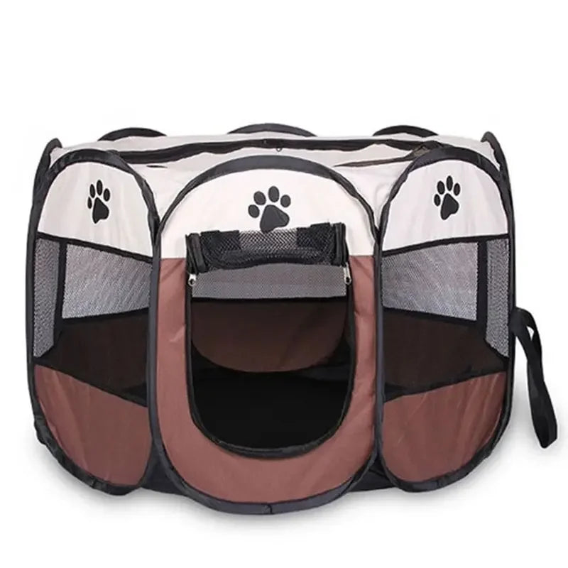 Foldable Portable Pet Tent Playpen Kennel