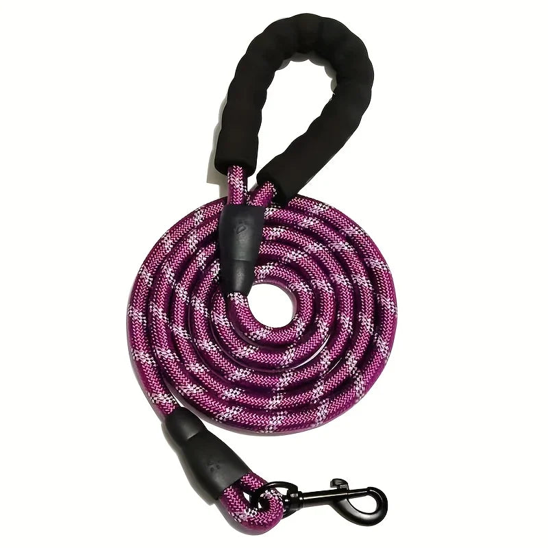 Reflective Heavy Duty Dog Leash with Padded Handle
