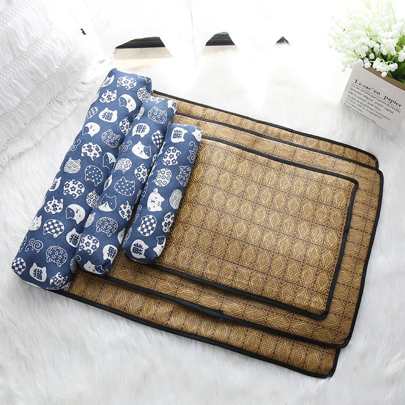 Cat Natural Cooling Mat Summer Pet