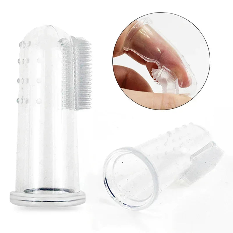Soft Finger Toothbrush for Dogs & Cats