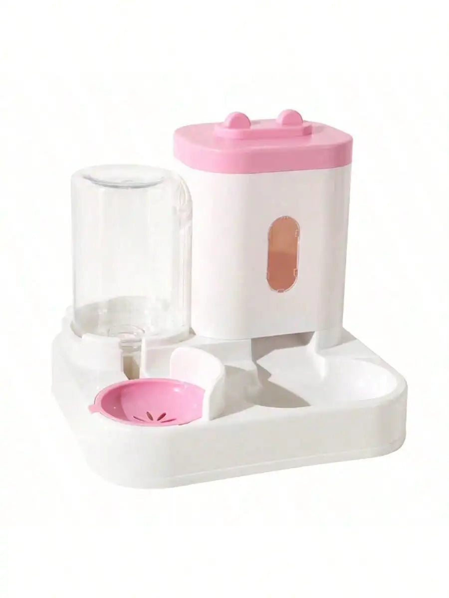 Automatic Gravity Cat Feeder & Water Dispenser