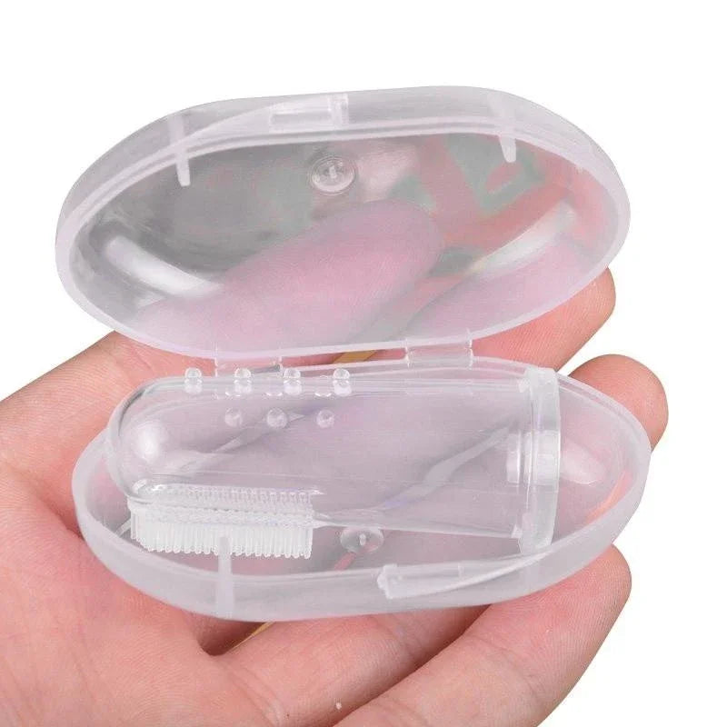 Soft Finger Toothbrush for Dogs & Cats