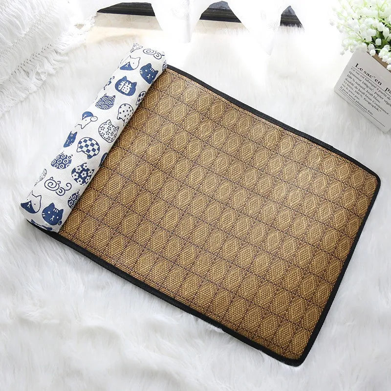 Cat Natural Cooling Mat Summer Pet