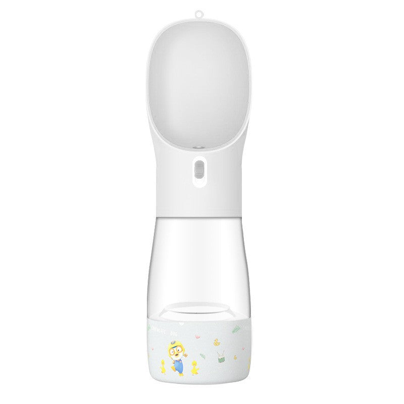 Portable Pet Dog Water Bottle & Feeding Bowl