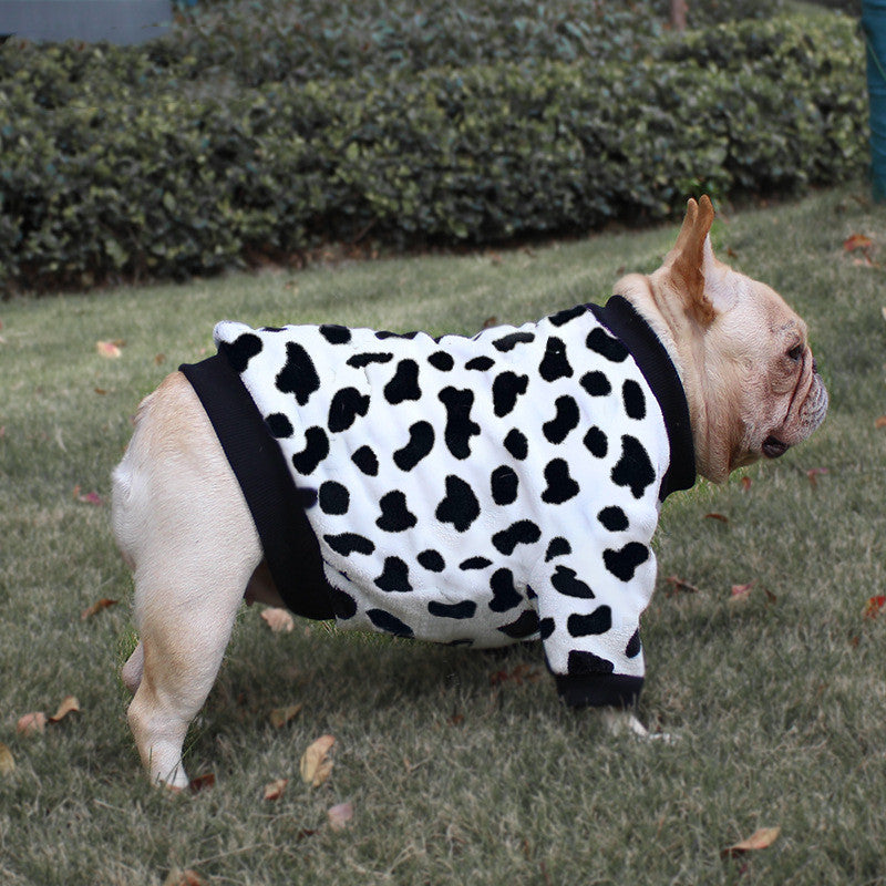French Clothes Dog Pajamas – Winter Clothes for Corgis