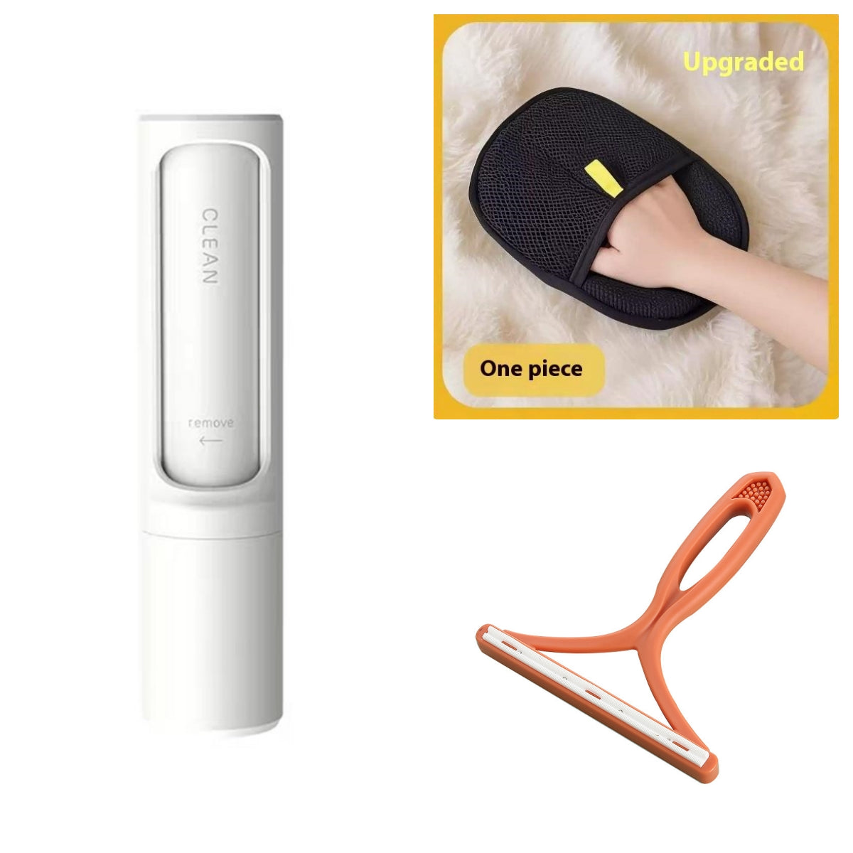 2-in-1 Reusable Pet Hair Remover Brush