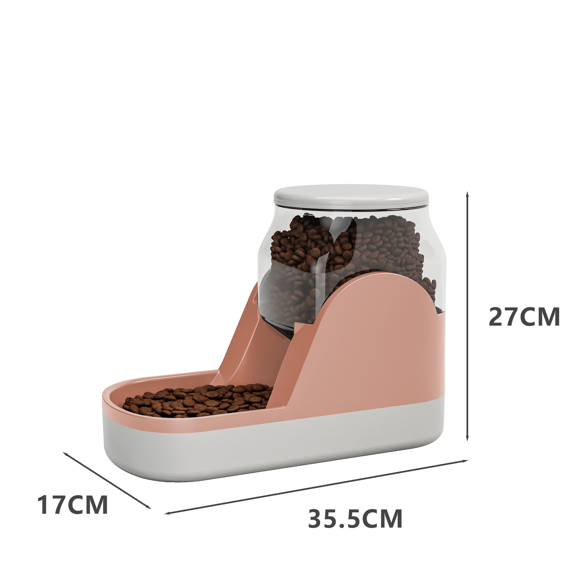 Cat Water Fountain & Automatic Pet Feeder