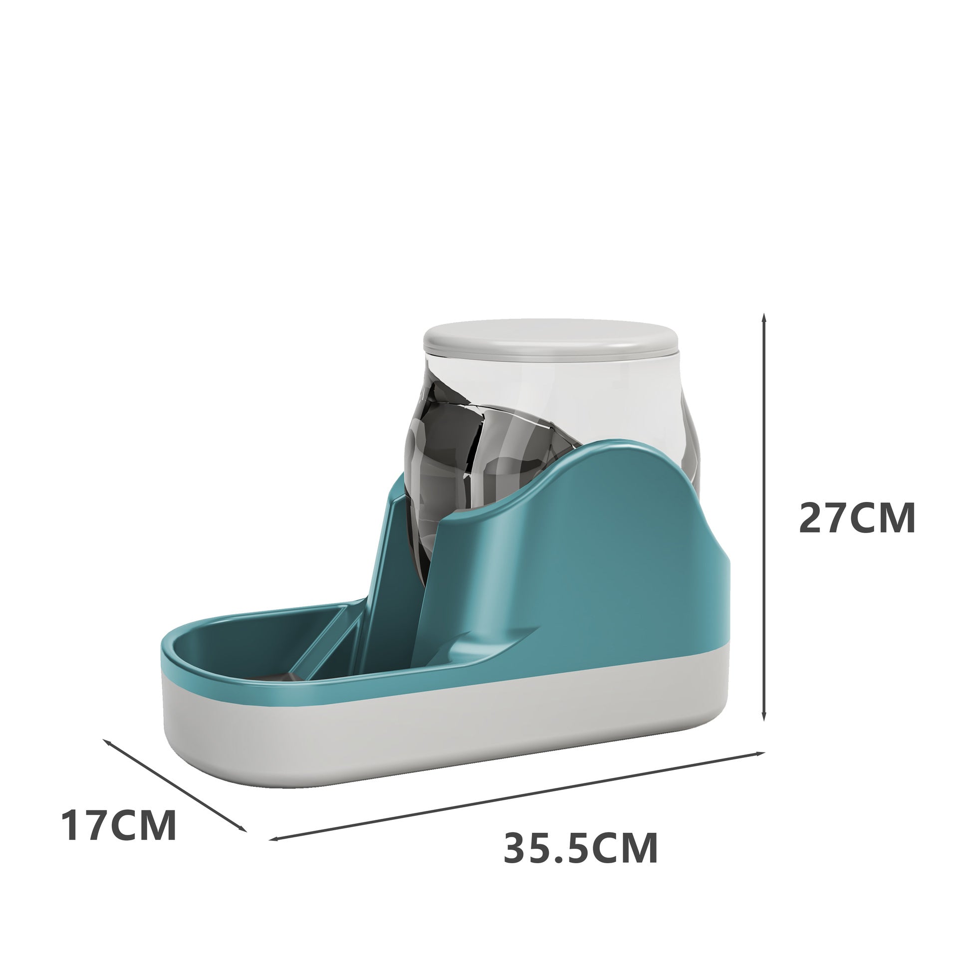 Cat Water Fountain & Automatic Pet Feeder