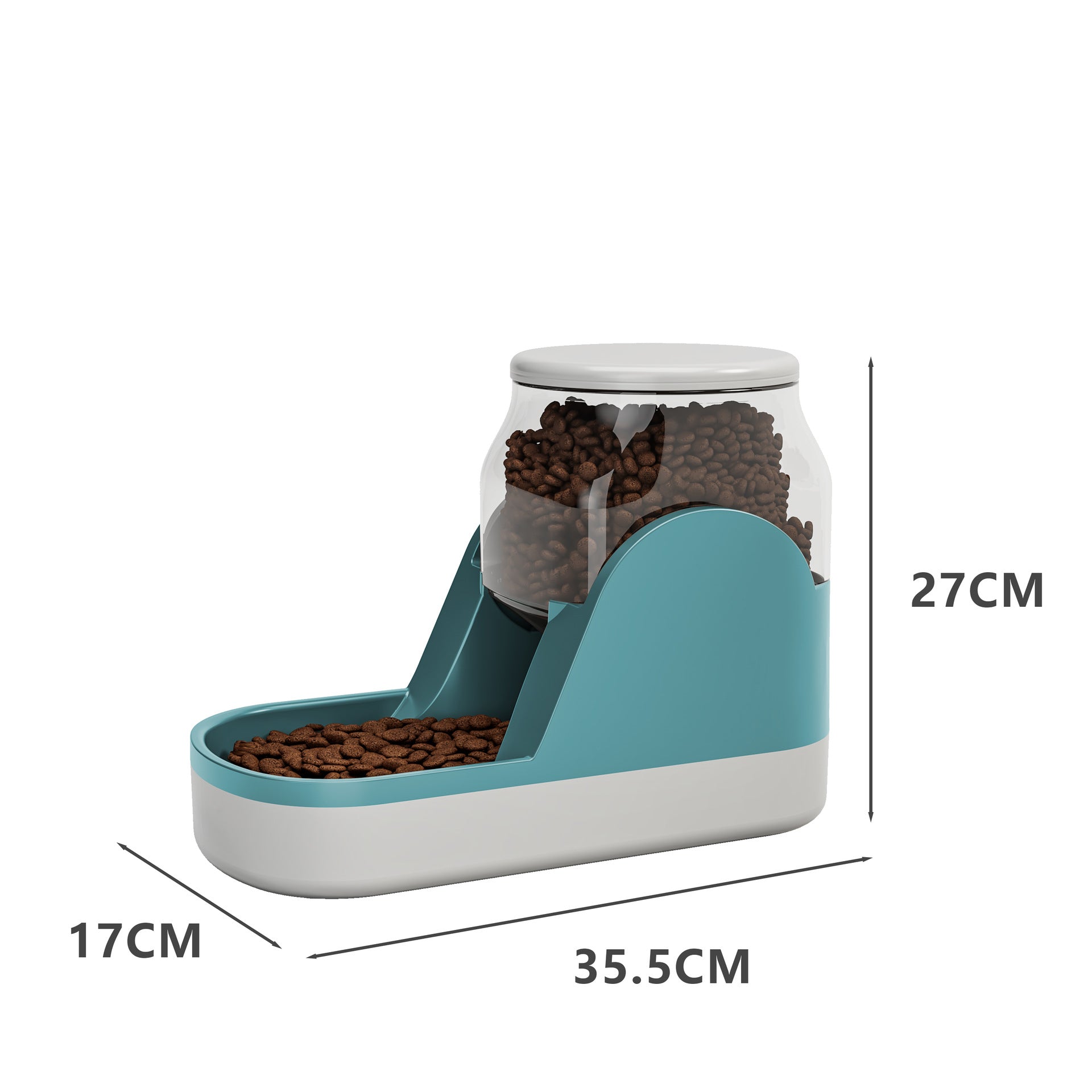 Cat Water Fountain & Automatic Pet Feeder