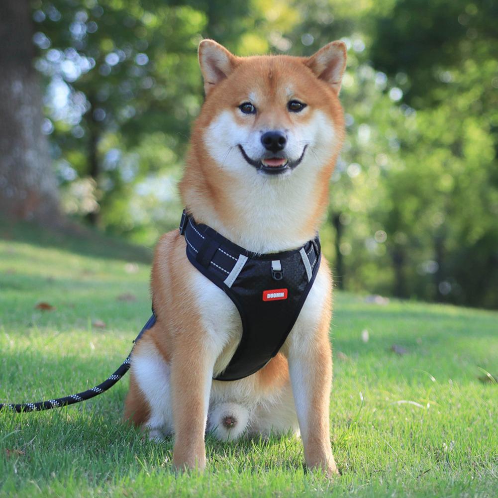 Nylon Dog Harness No-Pull Reflective Vest